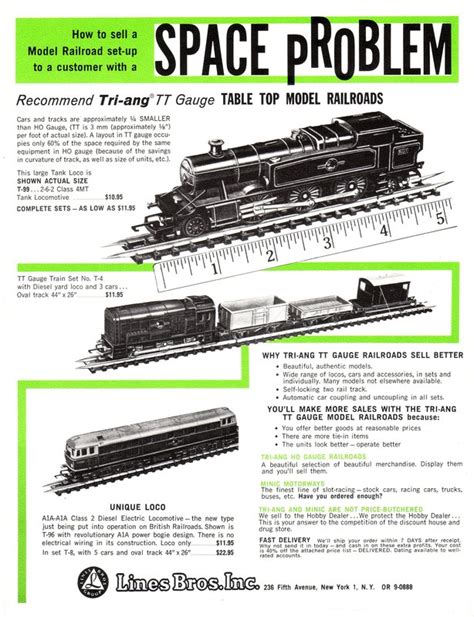 Tri-ang TT Railways USA - Tri-ang Railways in Canada and the USA