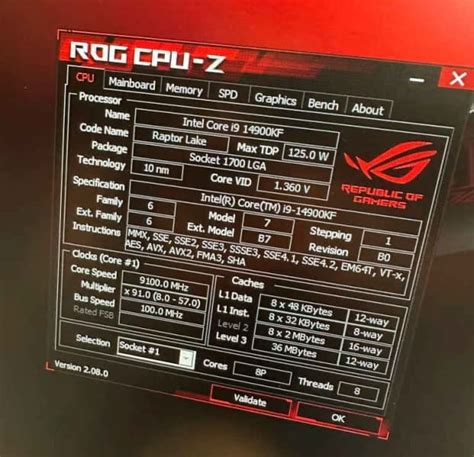 Intel Bate El R Cord De Overclocking Con Su Core I Kf A M S De