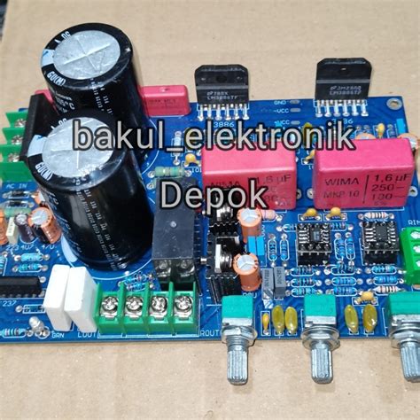 Jual Kit Amplifier Lm Gain Clone Tone Control Shopee Indonesia