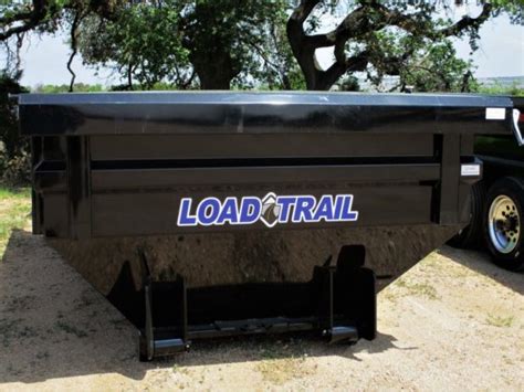 2022 Load Trail 83 X 14 Drop N Go Roll Off DUMP BOX GMA831448SS In