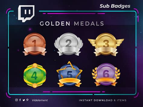 Twitch Sub Badges, Twitch Badges, Twitch Sub Badge, Sub Badges Twitch ...