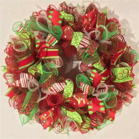 Christmas wreath, Christmas wreaths, wreath, mesh Christmas wreath ...