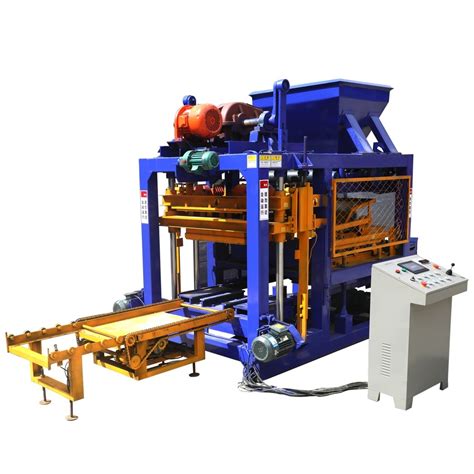 Qtj Automatic Hollow Block Solid Brick Making Machine China