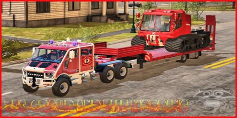 TFSG BREMACHTREX MARINS POMPIERS TFSGROUP For FS 17 Farming Simulator