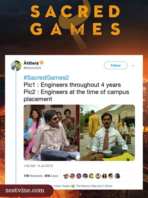 29 Witty Sacred Games Season 2 Memes Trending On Internet Zestvine 2024