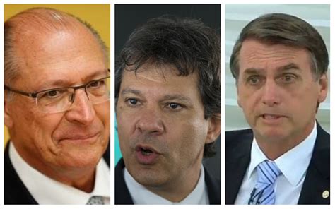 Ibope Em SP Bolsonaro Sobe Para 33 Alckmin Oscila Para 14 E Haddad