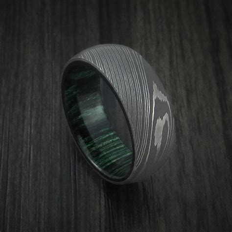 Damascus Steel Rings and Wedding Bands | Revolution Jewelry