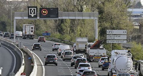 Rhône Voie réservée sur lA7 au sud de Lyon la limitation va passer