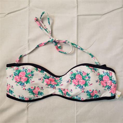 U S Polo Assn Swim Us Polo Association Bikini Swimwear Top Floral Poshmark