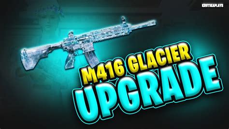 Upgrading My Favourite Gun Skin M416 Glacier ️☃️ Youtube