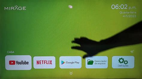 Tvbox Mirage Dc Multilaser Primeira Impress O Tela V Deo