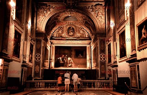 Paintings Valletta St John's Co Cathedral Caravaggio - Malta Photos