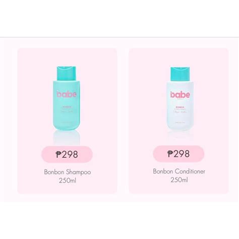 Babe Formula Bonbon Shampoo And Conditioner Shopee Philippines