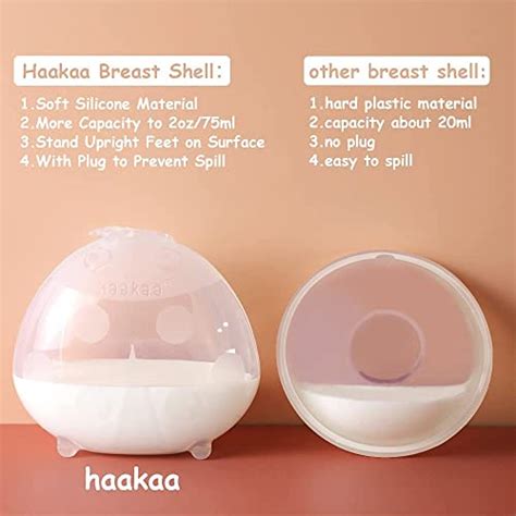 Haakaa Manual Breast Pump Collector Oz Ml And Ladybug Milk Catcher