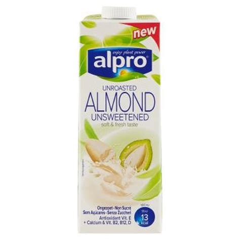 Alpro Latte Di Mandorla Senza Zucchero Foodu