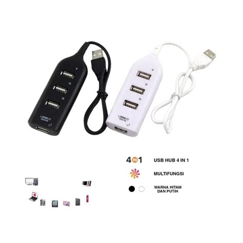 Jual CLAIYDREAM USB Hub 4 Port Output Saklar 4 IN 1 2 0 Colokan