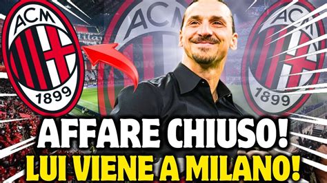 Annuncio Ufficiale Ha Firmato Con Il Milan Una Sorpresa Per Tutti