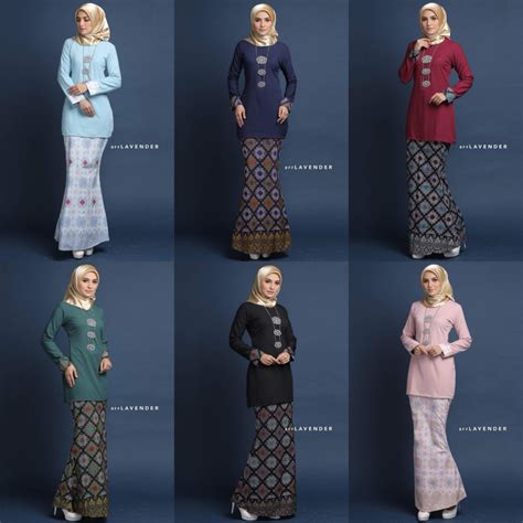 Kain Songket Style Baju Kurung Kain Batik Baju Top Satin Kain Batik