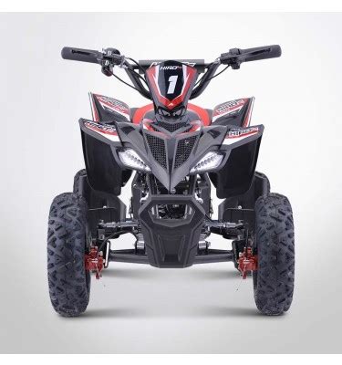 Pocket quad électrique APOLLO COBRA 800W Édition 2024 Rouge