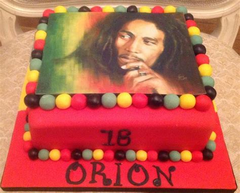 Bob Marley Decorated Cake By Alisons Bespoke Cakes Cakesdecor