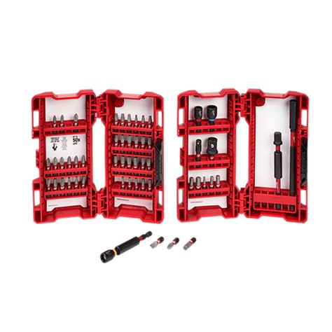 Shockwave 55pc Impact Driver Bit Set Milwaukee Tool