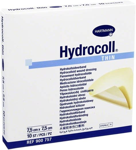 Hartmann Paul Ag Hydrocoll Hydrocolloid Thin Dressings X Cm