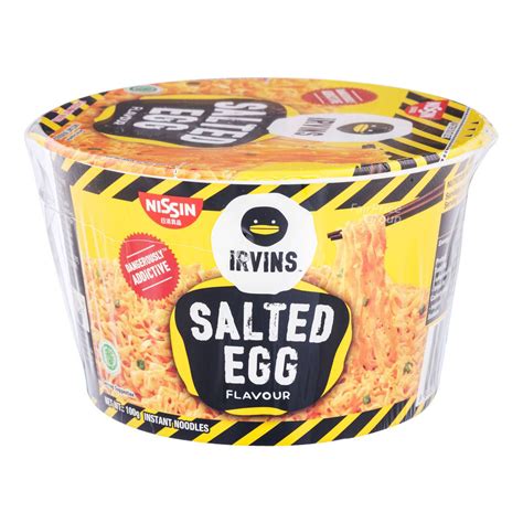 Nissin Irvins Instant Noodles Salted Egg Ntuc Fairprice