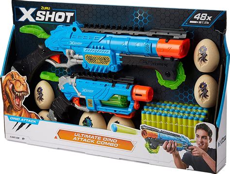 X Shot Dino Attack Ultimate Dino Attack Combo 2x Blasters