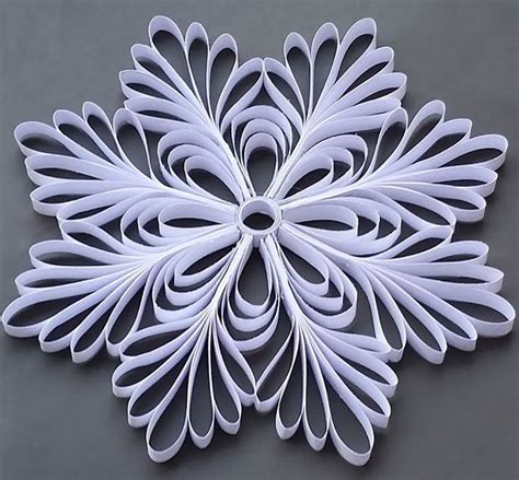 3d paper snowflakes – Artofit