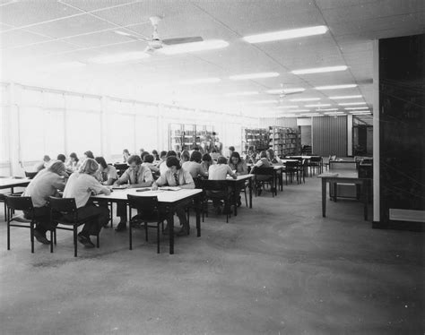 Kedron State High School class in library, c 1970 - a photo on Flickriver