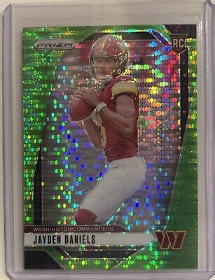 Panini Prizm Rookies Neon Green Pulsar Prizm Jayden Daniels