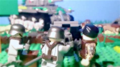 Lego WW2 KV 1 Tank Battle Stopmotion Animation YouTube