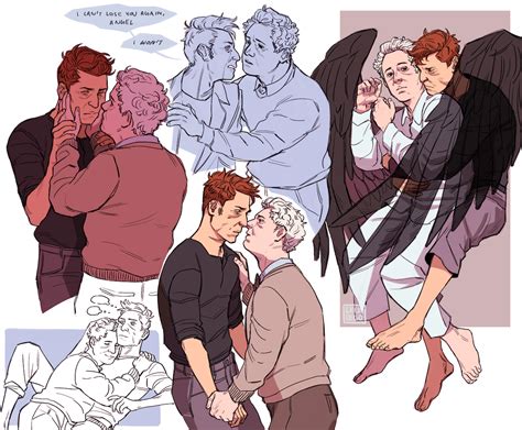 Welcome To Hell Enjoy The Buffet Good Omens Book Angel And Devil