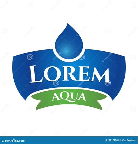 Vector Mineral Bottled Spring Water Logo Design | CartoonDealer.com ...