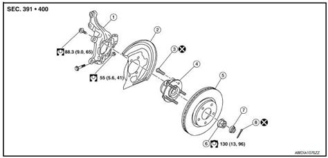 Nissan Sentra Service Manual Front Wheel Hub Removal And