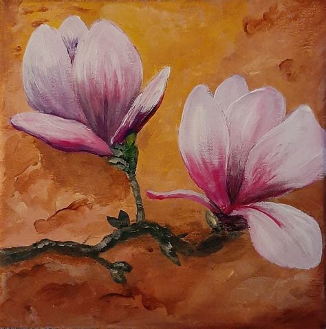 Magnolia Flower ART | Etsy