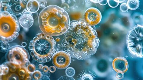 Premium Photo A Microscopic Glimpse Into The Vast World Of Plankton