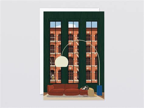 'Loft' Art Card by Wrap – Really Well Made
