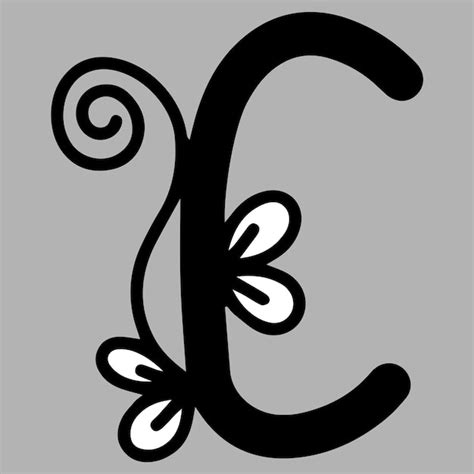 C calligraphy letter Vectors & Illustrations for Free Download | Freepik