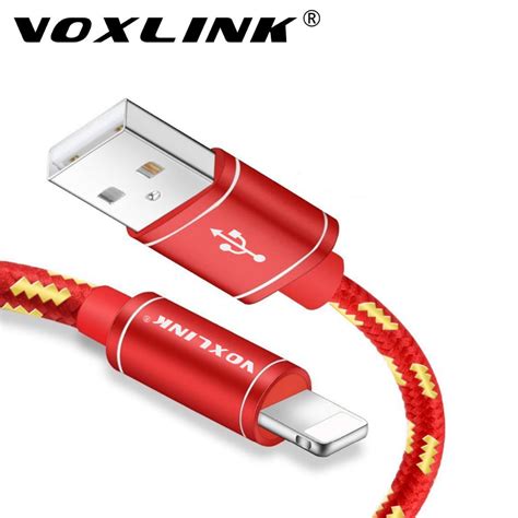 VOXLINK Lightning To USB Cable Fast Charger Adapter Original USB Cable