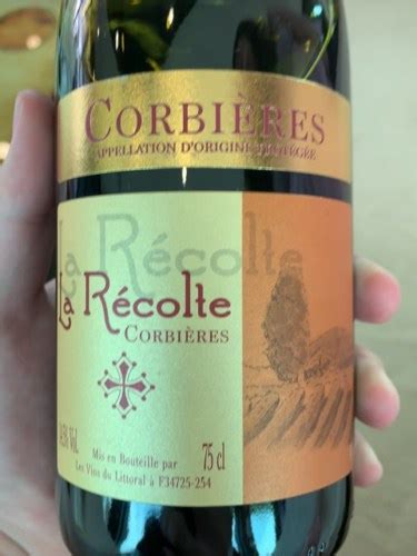 Les Vins Du Littoral La R Colte Corbi Res Vivino