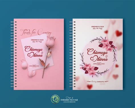 Wedding Jotter Design Wedding Graphic Design Creative Advertising