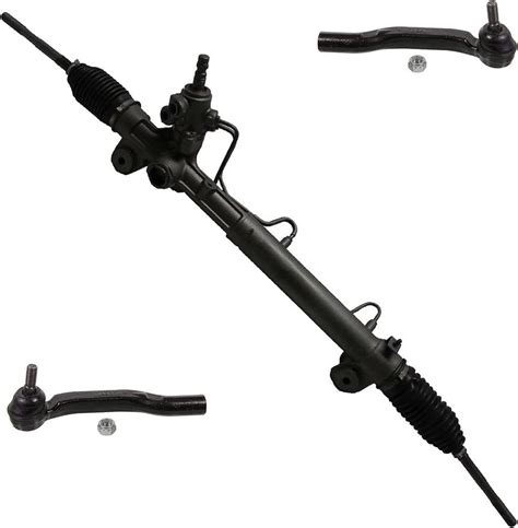 Front Power Steering Rack And Pinion Outer Tie Rods Suspension Kit