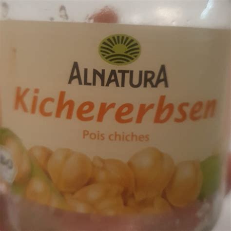 Kichererbsen Pois Chiches Alnatura Kalorie Kj A Nutri N Hodnoty