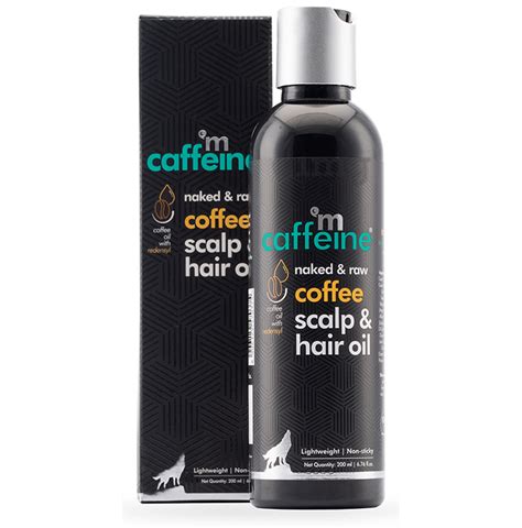 Mcaffeine Naked Raw Coffee Scalp Hair Oil Buy Bottle Of Ml Oil At Best Price In India