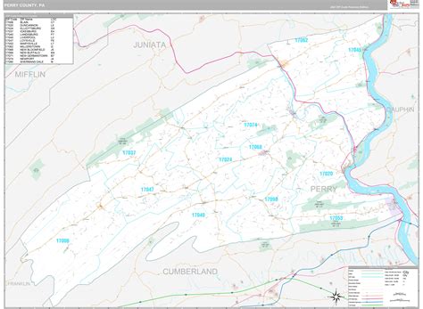 Perry County Pa Road Map