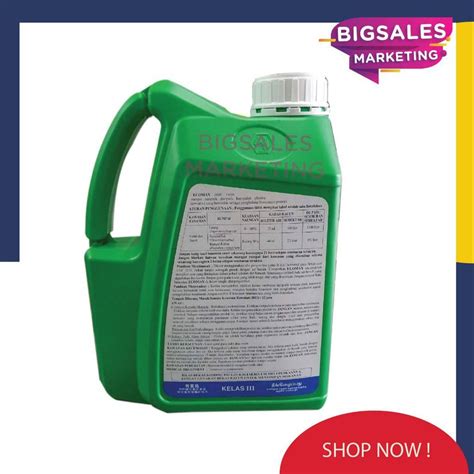 4L Ecomax Weed Grass Killer Glyphosate 41 Herbicide Racun Lalang