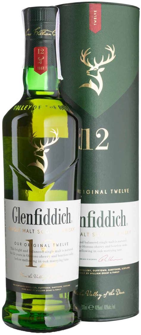 Виски Glenfiddich 12 yo - 0,7 л - купить в Киеве, цена 2707 грн ...