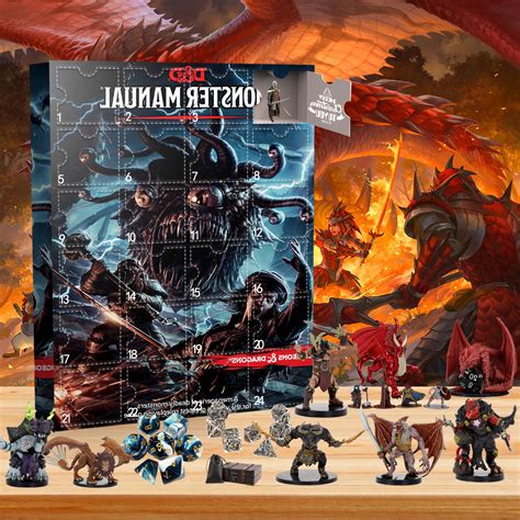 Us 3998 Dungeons And Dragons Advent Calendar🎁24 Ts Are In It