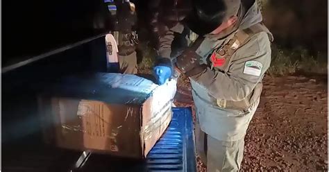 Detuvieron a un gendarme con más de 300 kilos de cocaína en Salta